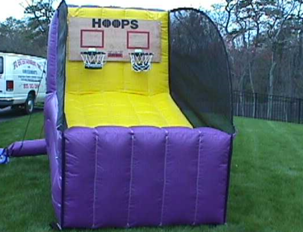 Double Hoop Shot Basketball   Inflatable