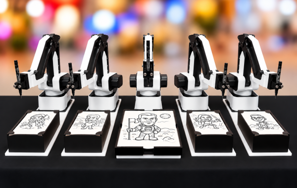 Live Robotic Sketch Artist