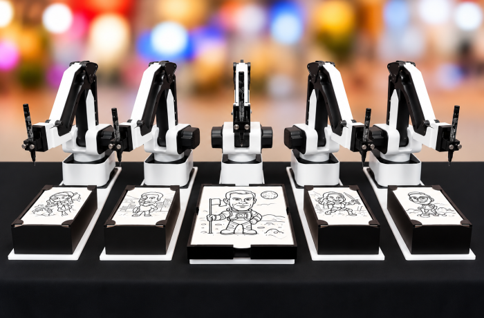 Live Robotic Sketch Artist