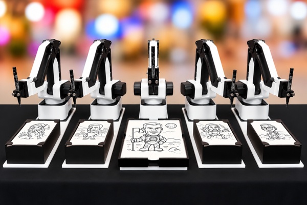 Live Robotic Sketch Artist